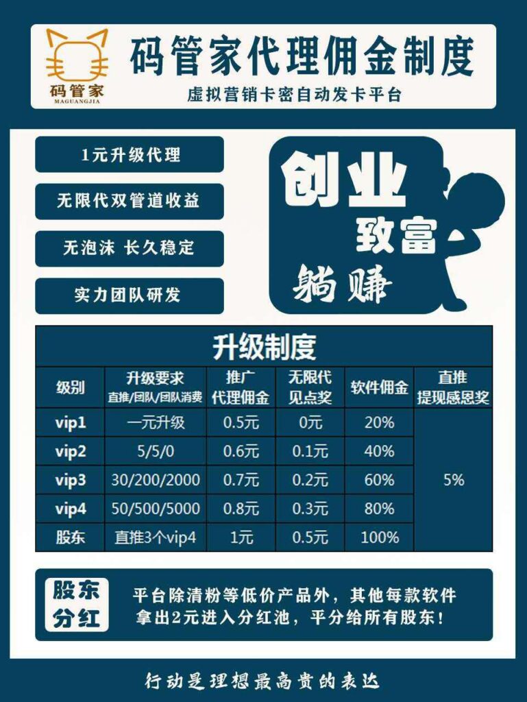 码管家APP 营销软件的作用是什么?怎么代理